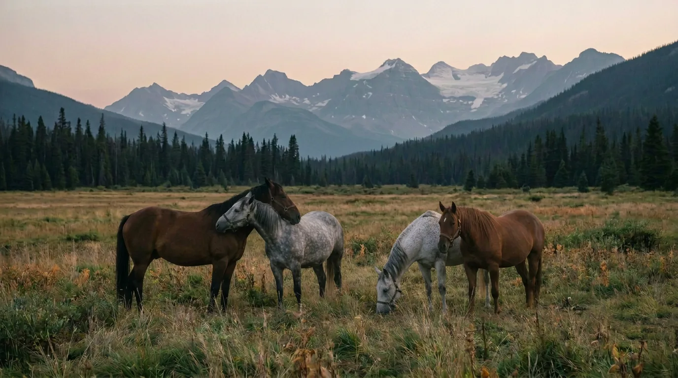 Chevaux en liberté, Soi Équestre, Savoie